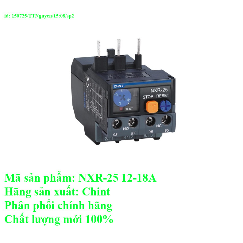 Rơ le nhiệt NXR-25 12-18A