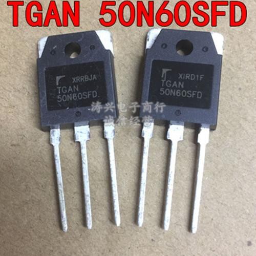 2 chiếc TGAN 50N60SFD TO-3P TGAN50N60SFD TO3P 50N60 50A / 600V IGBT Transistor IC gốc mới JIQK