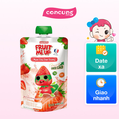 Fruit Me Up Nước Dâu Dinh Dưỡng 150ml/Fruit Me Up Nutrious Strawberry drink 150ml