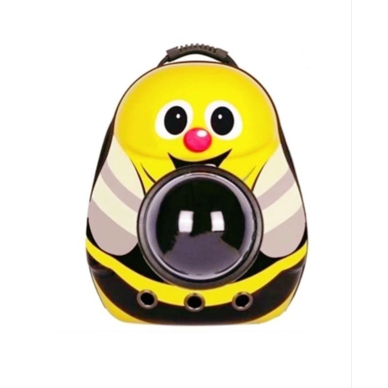 🐱Balo Đựng Mèo, Chó, Balo Hình Ong Vàng Phi Hành Gia Nhựa Dẻo, Balo Vận Chuyển Thú Cưng🐶