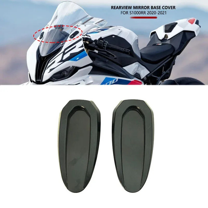 GF S1000RR Gương Chiếu Hậu Đế Bao Kính Chắn Gió Ổ Loại Bỏ Gương Lỗ Dành Cho Xe BMW S 1000 RR S1000 R