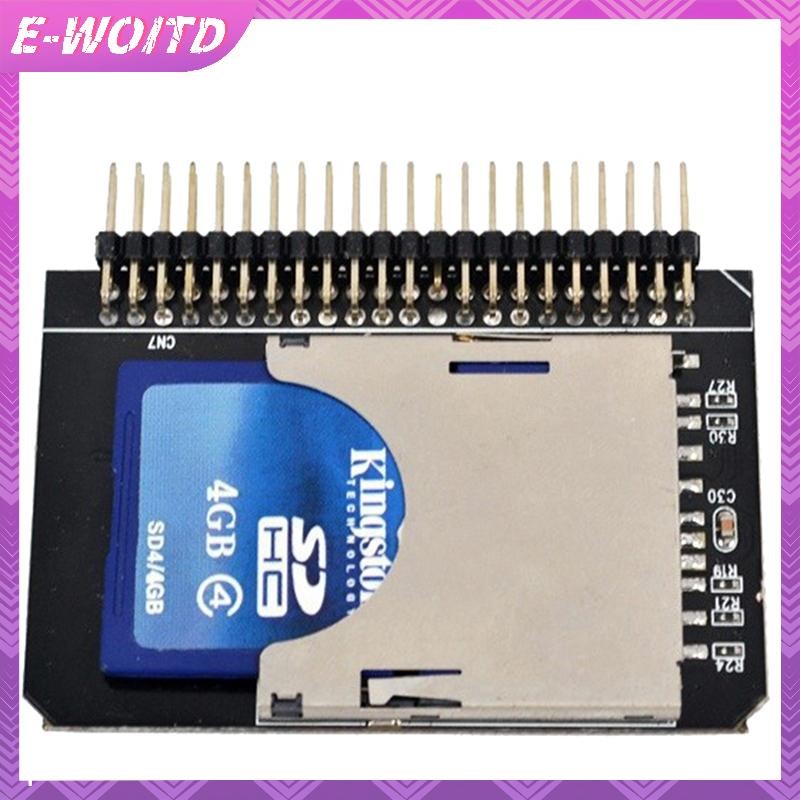 E-woitd SD sang IDE 2.5 "44 Pin Adapter SDHC / SDXC / MMC sang IDE 2.5 inch 44pin Bộ Chuyển Đổi Nam 