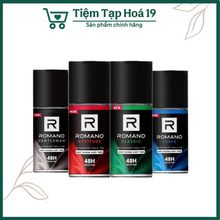  Lăn khử mùi nam Romano 4 mùi hương nước hoa quyến rũ 50ml 