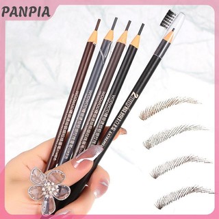 PANPIA-1 Chiếc Bút Chì Lông Mày Chống Mồ Hôi Chống Thấm Nước Bút Lông Mày Siêu Mỏng Dành Cho Nữ Làm Đẹp Mỹ Phẩm Bút Chì Lông Mày Mỹ Phẩm Dụng Cụ