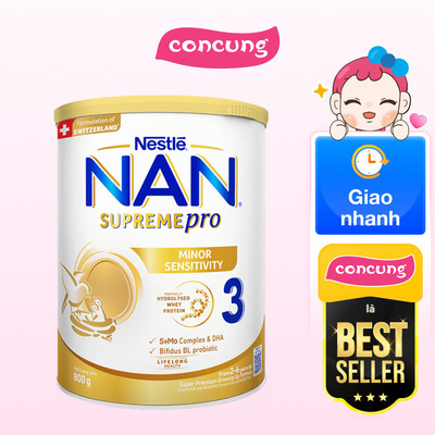 Sữa NAN SUPREME PRO số 3 800g (2-6 tuổi)