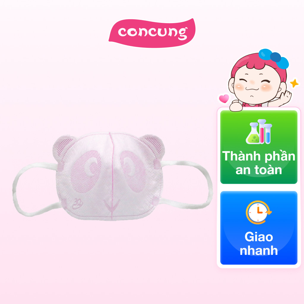 Khẩu trang trẻ em StayDry Size M - Hồng