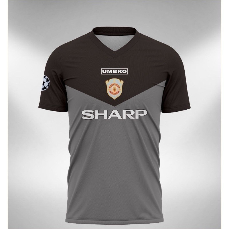 Thời trang Manchester 2025 United Gk Jersey 1998 1999 Áo thun / Jersey Váy sợi nhỏ / Áo thun Jersey 