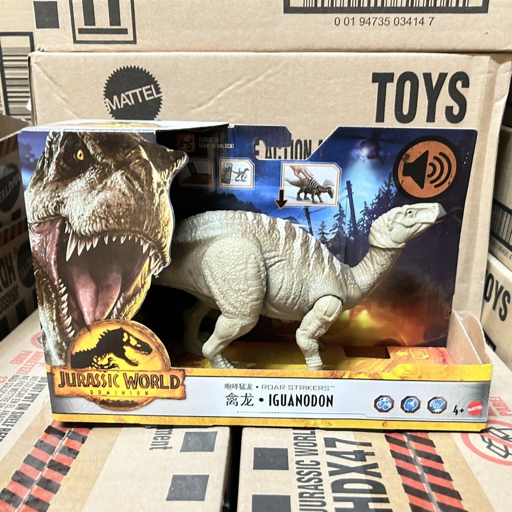 [qun] Mattel Jurassic World Hiệu Ứng Âm Thanh Khủng Long Phim Mô Phỏng Tyrannosaurus Rex Cùng Phong 