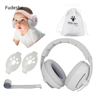  Fudeshe nghe bảo vệ tai cho bé FUDESHE cải thiện giấc ngủ Tai nghe khử tiếng ồn cho bé Thiết kế chuyển đổi 2 trong 1 chất lượng cao Nút bịt tai giảm tiếng ồn bền 