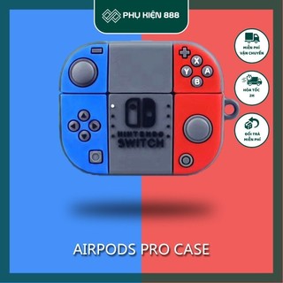 Case Airpod 1/2 Ốp Airpod 1/2 Nintendo Switch kèm móc sắt