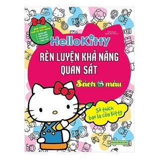 Sách - rèn luyện khả năng quan sát - hello kitty