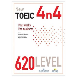 Sách new toeic 4n4: 620 level