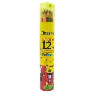 Bút chì màu ống classmate 12 màu cl-cl201