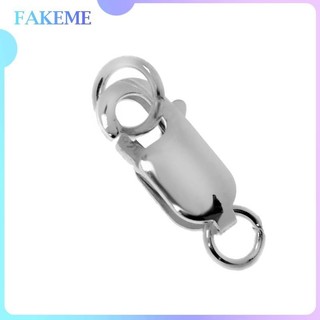 [Prettyia1] Vòng cổ kẹp tôm hùm 925 Phát hiện 12 14 8 mm