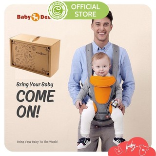 Địu Em Bé Chống Gù 4 Tư Thế Babydeer Cho Bé 0-36 Tháng - Timikid Store