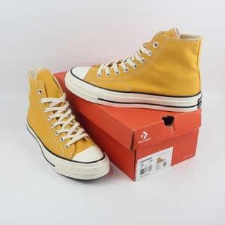 [100% nguyên bản] giày thể thao*_CONVERSE Chuck 70s High Sunflower Thời trang và thoải mái
