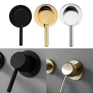 1/2inch Wall Mounted Round Concealed Hot Cold Water Control Manual Mixer Valve