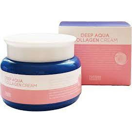 Kem dưỡng ẩm chống lão hoá Collagen Hyaluronic HA Tenzero Deep Aqua Cream - MÈO BEAUTY