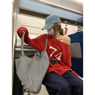 Áo phông dài tay in hoa thời trang rộng rãi HOT GIRL đường phố cá tính cổ điển kiểu Mỹ mùa thu cho nữ