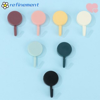 Refilinement Tự Dính Móc Cửa Phòng Tắm Giá Để Đồ Đấm Miễn Phí Quần Áo Móc Treo Tường