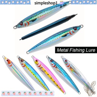 Simpleshop1 Jig Mồi Hot 30g 40g Cá thu Tây Ban Nha Minnow Cá thu Tây Ban Nha