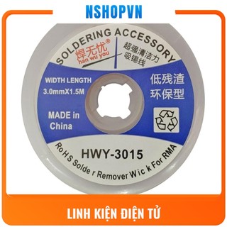 Dây hút thiếc 3mm