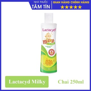 Sữa tắm gội trẻ em Lactacyd Milky 250ml
