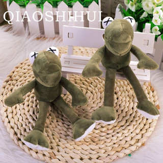 Dễ Thương Móc Khóa Hình Ếch Nhồi Bông Chân Dài Đáng Yêu