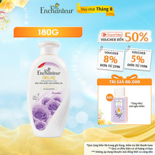 Sữa tắm nước hoa dưỡng da Enchanteur Sensation 180gr