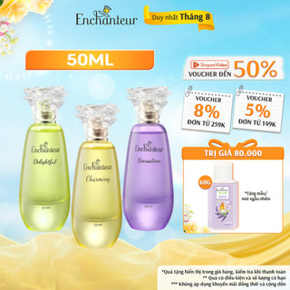 Nước hoa cao cấp Enchanteur EDT Charming/ Sensation/ Delightful 50ml