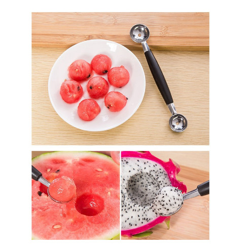 Muỗng múc hoa quả 2 đầu