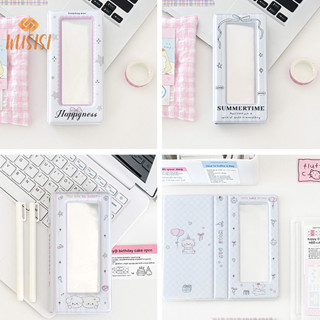 [Wusisi] Ins Thẻ Ảnh Chất Kết Dính Sách Cho 2x6 Inch Photocards Album Ảnh Đựng Thẻ Sưu Tập Sách Thần Tượng Album Ảnh MỚI