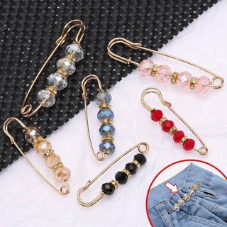 Kẹp thắt lưng, cổ cố định, phụ kiện chống chói, chu vi vòng eo thay đổi từ lớn sang nhỏ, trâm kim loại
