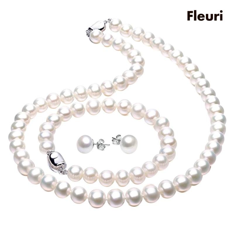 [Fleurir] 2 chiếc Khóa trang sức mạ 925 sành điệu cho vòng cổ