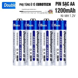 Bộ 04 Pin Sạc AA 1200mAh Doublepow (Hàng Chính Hãng)