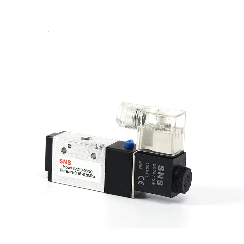 Sns 3V110-06 3V210-06-08 3V310-08 3V310-10 3V410-15 Van điện từ công tắc khí nén