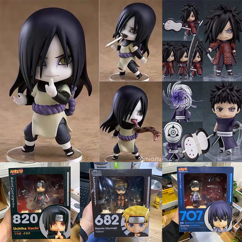 Naruto Nendoroid Orochimaru Nhân Vật Hành Động Naruto Uzumaki Madara Sasuke Obito Sasuke 1232 2172 2