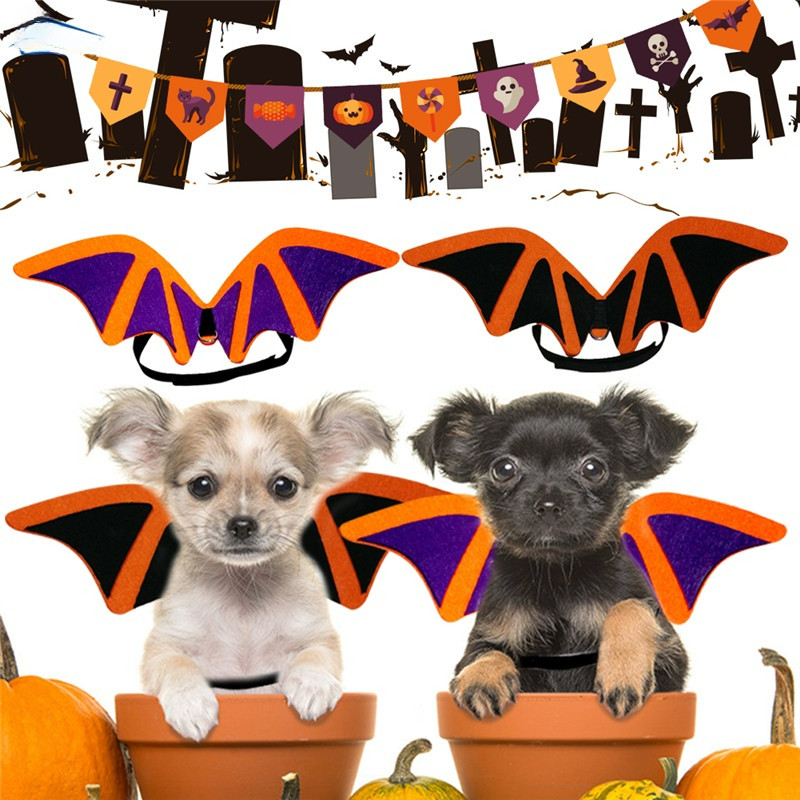 Halloween Thú Cưng Dơi Biến Đổi Phụ Kiện Sáng Tạo Mới Cho Mèo Chó Chó Con Trang Phục Lạ Mắt Trang Phục Trang Phục Cánh