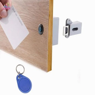 Jesjeliu Khóa ngăn kéo không cần chìa khóa Lỗ thủng điện tử tại nhà