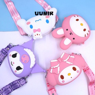 Uumir 1 Cái Ví Silicon, Túi Kawaii Nhỏ Đáng Yêu, Công Chúa Thời Trang Có Tay Cầm Anime Nhân Vật Hoạt Hình Ví Đựng Tiền Xu Cho Trẻ Em Bé Gái