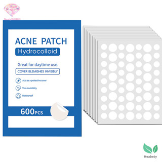 Heabety 600 Chiếc Miếng Dán Mụn Vô Hình Loại Bỏ Mụn Chăm Sóc Da Miếng Dán Che Khuyết Điểm Mặt Làm Đẹp Dụng Cụ Trang Điểm Mới