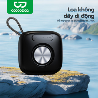(BH 1 năm) Loa TWS Bluetooth 5.0 GOOJODOQ Loa nhỏ di động  hỗ trợ phát lại AUX / TF pin lâu dài