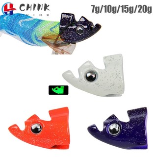 Chink Gỗ Tôm Trọng Lượng Chìm Jig Tôm Tôm Tôm Bạch Tuộc Mồi Chạy Chìm
