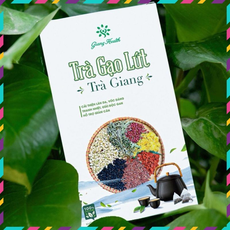 Trà Gạo Lứt Trà Giang Giúp Giảm Cân Thanh Lọc Cơ Thể - QUEENSHOP68