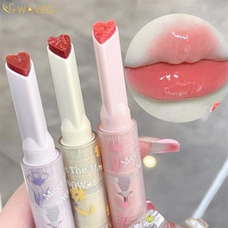 Son môi Sweet Flowers Son bóng dưỡng ẩm không thấm nước Son bóng Nature Mirror Gloss Jelly Love Lip Makeup