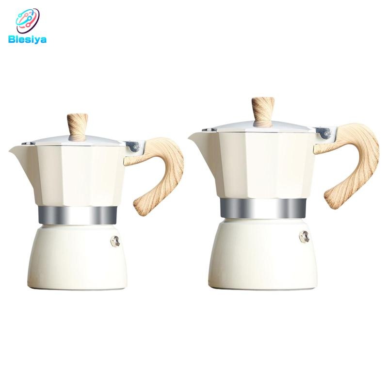 Máy pha cà phê blesiya Máy pha cà phê Nồi máy pha cà phê nhẹ Bếp cho