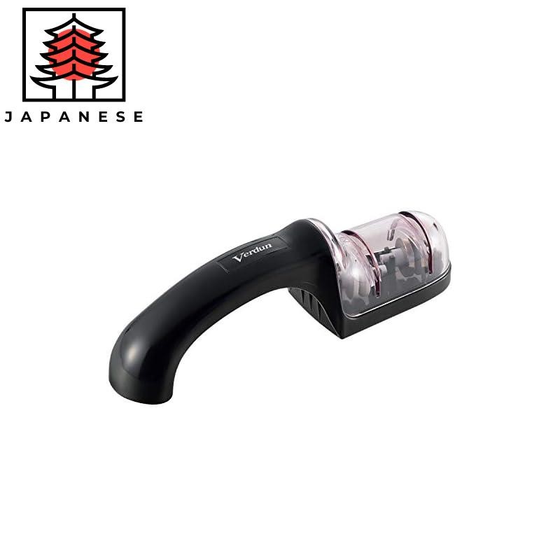 [Direct from JP]Japanese Knife Sharpener Veldan Double Sharpener (Dual Water and Dry) Rough Grinding