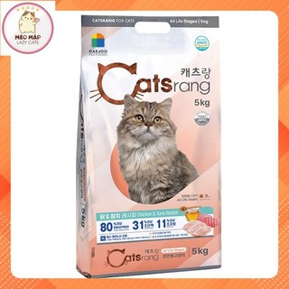 Catsrang Cho Mèo Túi 5Kg, Thức Ăn Dinh Dưỡng Hoàn Chỉnh, Hỗ Trợ Sức Khỏe Và Cải Thiện Sức Đề Kháng