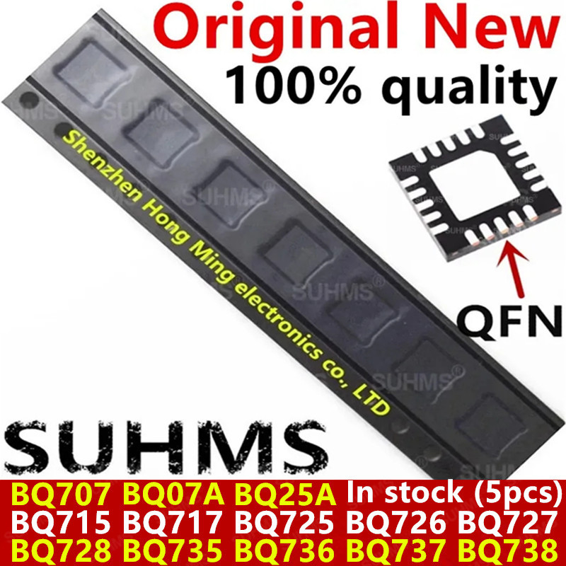 (5 chiếc) 100% BQ707 BQ07A BQ715 BQ717 BQ725 BQ726 BQ727 BQ728 BQ735 BQ736 BQ737 BQ738 BQ25A BQ738H 