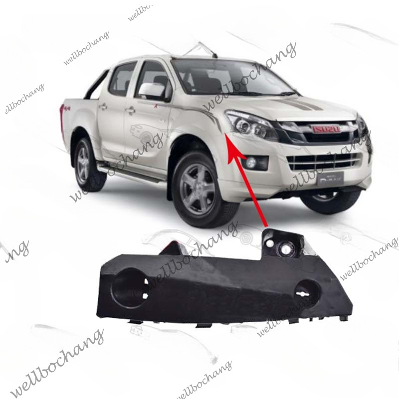 ISUZU DMAX D-MAX 2012 2013 2014 4X4 BUMPER SIDE RACKET TRƯỚC